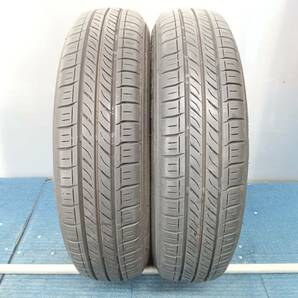 ★8.5-9分山★20年製★ ダンロップENASAVE EC300 145/80R13 スチールホイール 13×4J 4H-100 4本セット 軽自動車等 E337の画像9