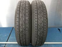 ★8-8.5分山★21年製★ ブリヂストンNEXTRY 145/80R13　ダイハツ純正スチールホイール 13×4J 4H-100 4本セット　E396_画像9