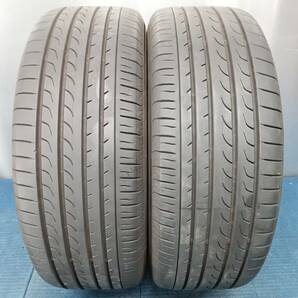 ★7-8分山★21年製★ ヨコハマBluEarth RV-02 215/55R17 トヨタ エスティマ純正ホイール 17×7J +50 5H-114.3 4本セット E439の画像9