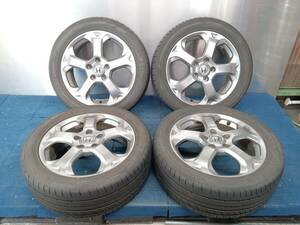 ★7-8分山★22年製★ トーヨーPROXES C1S 215/50R17　ホンダ ストリーム純正ホイール 17×6J +55 5H-114.3 4本セット　E442