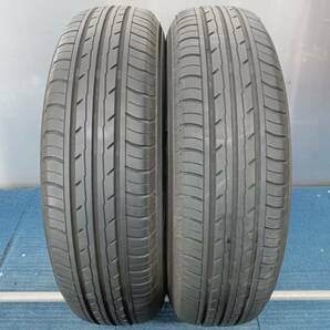 ★7-8分山★21年製★ ヨコハマBluEarth-Es ES32 155/80R13 社外ホイール 13×4.5J +35 4H-100 4本セット E541の画像9