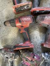 充電式 HILTI RYOBI HITACHI インパクトドライバー 10台まとめて売る_画像5