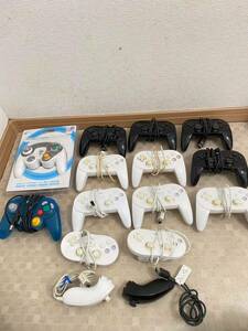 Wii RVL-005,RVL-004 コントローラー , ゲームキューブ15点セットまとめて売る