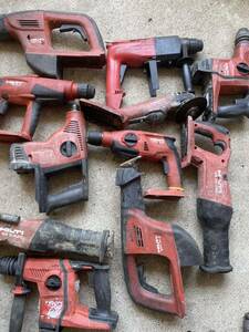 電動工具 ハンマードリル HILTI 充電式 SR6-A22 AG150-A36 TE2-A22 TE6-A36 TE2-A TE10A 11台まとめて売る