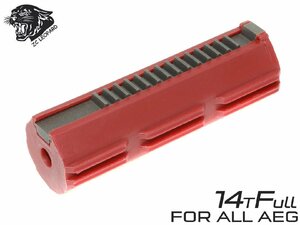 ZC-PSTN-010　ZC LEOPARD AEG ナイロンファイバー 強化ピストン CNCフルティース 14T