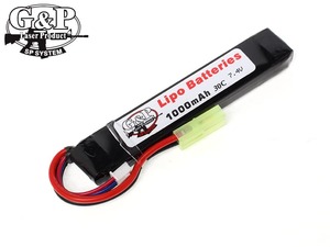 GP 7.4V 1000mAh (30C) リポ バッテリー ミニコネクター