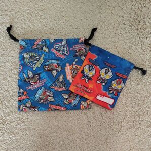ウルトラマン 巾着袋 体操着入れ 給食ナフキン入れ