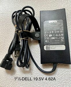 ☆送料込☆中古純正人気薄型DELLデルACアダプター19.5V 4.62A