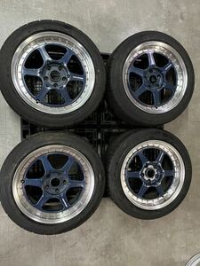 ボルクレーシング　GT-P 9J+35 4本通しRAYS 