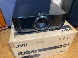 JVC ビクター　D-ILA ホームプロジェクター DLA-X3B ブラック ジャンク品　電源入りません