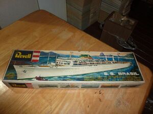  large kit * new . gorgeous passenger boat Brazil number Revell S.S. Brazil Revell S.S.BRASIL