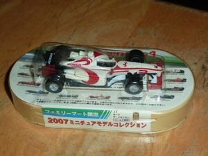 ファミリーマート限定　2007ミニチュアモデルコレクション　F-1　ホンダ SUPER AGURI F1 TEAM