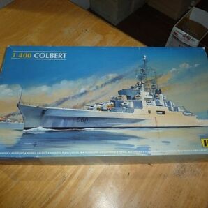 大型キット☆1/400 コルベール フランス海軍 防空巡洋艦 COLBERT エレール Hellerの画像1