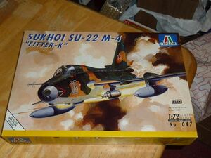 1/72　スホーイ Su-22 M-4 フィッター　イタレリ Sukhoi SU-22M-4 FITTER-K