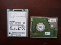 HITACHI SAMSUNG 1.8インチ 80GB 30GB ZIF　HDD 2台セット ジャンク_画像2