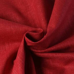 ♪コットンビエラ中白ムラ染 赤 巾：105cm♪2.4m[9476]