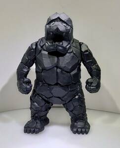 CCPiwao( crying . face ) black gold sofCMC Kinnikuman figure 