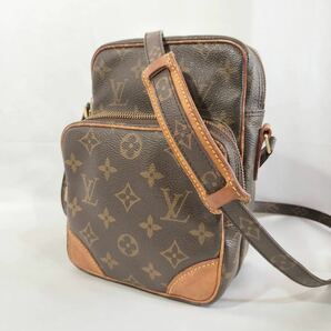 【美品】 正規品 ルイヴィトン LOUIS VUITTON ショルダーバッグ ポシェット サコッシュ モノグラム アマゾン PM 肩掛け ブラウン 茶色 鞄