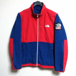 THE NORTH FACE ノースフェイス フリース ジャケット レディース XLサイズ 正規品 レッド ブルー A4784