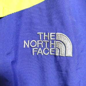 THE NORTH FACE ノースフェイス ゴアテックス GORE-TEX マウンテンジャケット メンズ Mサイズ 正規品 イエロー グリーン A4974の画像4