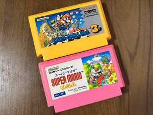 スーパーマリオブラザーズ3 スーパーマリオUSA ファミコンメンテナンス済み