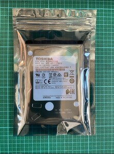 【使用 3088 時間】Toshiba 2.5 インチ ハードディスク 2TB MQ04ABD200 ノートパソコン用 
