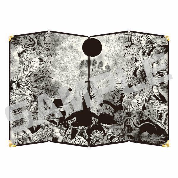 【大ベルセルク展記念グッズ】4曲屏風「蝕の記憶」 ベルセルク berserk ガッツ グリフィス