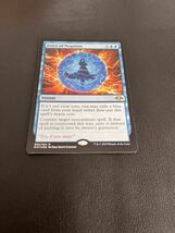 MTG 否定の力　Force of Negation MH1 モダンホライゾン　foil 1枚 青　レア_画像5