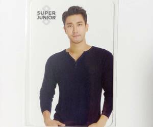 * Быстрое решение [официально] Не продавать Treka 2nd ★ SJ ★ Siwon SM Sum Корейская фотокарта Super Junior