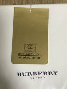 【新品】ワイシャツ生地 仕立生地 バーバリー Burberry 三越 (海島綿 シーアイランドコットン sea island cotton)