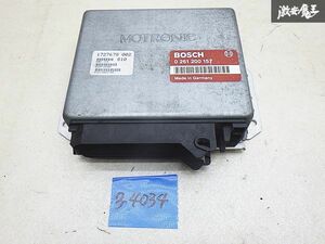 [ with guarantee!!] BMW original E30 318i engine computer -ECU CPU BOSCH 0 261 200 157 actual work car remove immediate payment stock have shelves 22-4