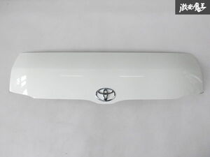 【新車外し品!】 トヨタ 純正 200系 ハイエース 標準 ナロー 後期 ボンネット フード パネル 599 ライトイエロー 即納 棚2F-A