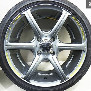 ●ブリヂストン B.I.M ZEIT 15インチ 7J +38 PCD 100 4H ポテンザ GF3 165/50R15 02y ロードスター ヤリス シビック インテグラ 棚R-5の画像3