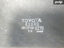 【希少 限定車！】トヨタ 純正 MA70 スープラ ターボA 3.0 7M-GTE インタークーラー コア単体 127100-0270 全長約56cm 厚さ約7.5cm 棚23-3_画像8