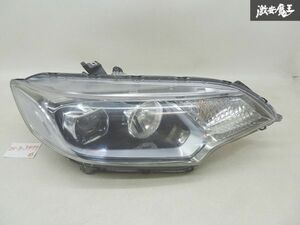 ホンダ 純正 GP5 フィット 前期 LED ヘッドライト ヘッドランプ 右 右側 運転席側 STANLEY W1948 LED点灯OK 要補修 棚16-5