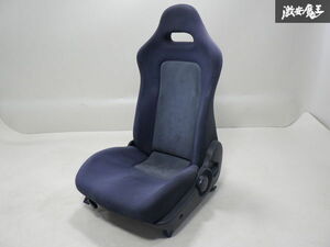 【ダイヤル動き良好！】Nissan Genuine BNR32 Skyline GT-R 前期 フロント left Seat 助手席 LH left側 Zenki レールincluded 破れ無し 棚2F-F-1