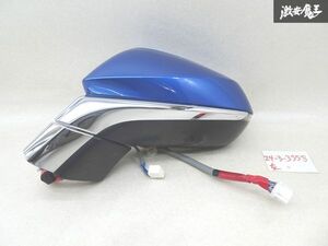 【動作点灯OK】 レクサス 純正 AYZ10 NX300h ドアミラー 左 左側 ウインカー カメラ付 15+6P 8X9 スパークリングメテオメタリック 棚7-1