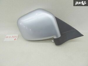 【実働外し】 三菱 純正 H59A キックス ドアミラー 右 右側 運転席側 電動格納 5ピン 即納 シルバー系 H58A パジェロミニ 棚7-4