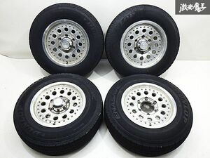 * Bridgestone bell g15 -inch 6.5J +30 PCD139.7 6H Dunlop ena save VAN01 195/80R15 13y Hiace Caravan shelves L-11