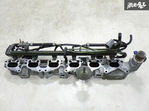 日産 純正 RB20？ RB25? 車種不明 6連 サブスロットル 6スロ インジェクター FBJB100 4穴インジェクター 中古 NISSAN 棚H-1