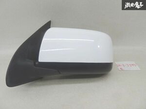 【動作OK】 日産 純正 E26 NV350 キャラバン ドアミラー 電動格納 7ピン 白系ソリッド 左 左側 助手席側 MURAKAMI 8578 8584 即納 棚13-1