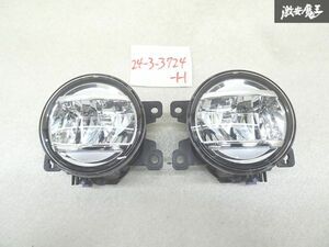 【点灯OK レンズ割れ無し】 ホンダ 純正 LED フォグライト フォグランプ フォグ 左右セット KOITO 114-62242 GK フィット等 棚J-1