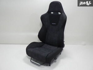 RECARO レカロ 汎用 スポーツJ SPORT-J セミバケ シート 黒系 1脚 左側エアランバーサポートポンプ 汎用スライドレール付 棚2F-I-6