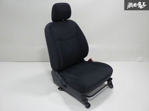 【良好】ダイハツ 純正 L235S エッセ カスタム フロント 右 シート 運転席 右側 黒 1脚 レール ベルトキャッチ ヘッドレスト付 棚2F-I-6