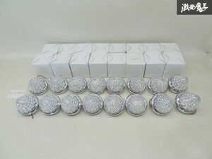 社外 トラック用 サイドマーカー マーカー ランプ 16連 LED 24V クリア プラスチック 標識 丸型 直径 約9cm 高さ 約8cm 16個 汎用 棚J-6