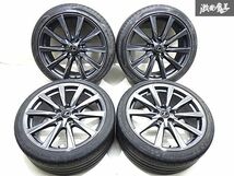 ●レクサス 純正 オプション BBS RV737 RV738 RV740 RV741 USE20 IS-F 19インチ 8J +45 9J +55 PCD114.3 5H タイヤ付 4本 要補修 棚L-7_画像1