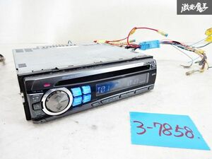 【保証付】 ALPINE アルパイン 汎用 1DIN オーディオ デッキ CD プレーヤー CDE-9870J CD 再生OK 即納 在庫有 棚A-3-3