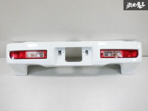 【割れなし！】 三菱 純正 U61V U62V ミニキャブ 2012y リアバンパー 6410C358 テール付 W37 ホワイトソリッド U71V U72V 即納 棚2F-F-2