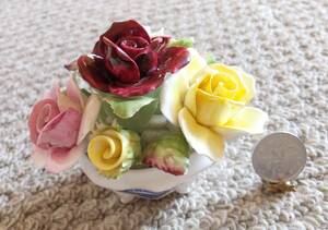 ROYAL DOULTON＊ロイヤルドルトン＊陶花＊バラ・ローズ・薔薇＊置物＊インテリア＊オブジェ＊陶器