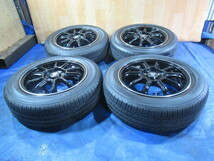 激安即決！ESTROSA 15-5.5J 4H/100 ET45 + TOYO SD-7 175/65R15 2021年製 中古4本 スペイド アクア ヴィッツ キューブ 等！T008203_画像2